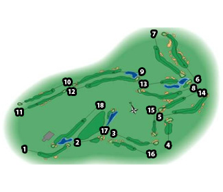 La Moraleja Golf Course I Golf Course map
