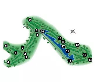Course Map Lomas Bosque Golf Course