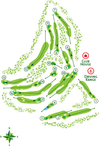 Vilamoura Old Course Golf Course map