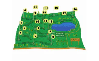 Course Map Izki Urturi Golf Course