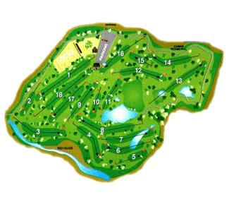 Nestares Golf Course Golf Course map
