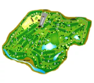 Course Map Nestares Golf Course