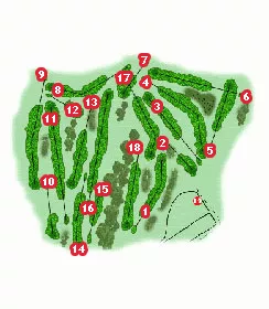 Course Map Real Golf de Pedreña