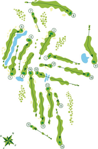 Vale do Lobo Ocean - Course Map