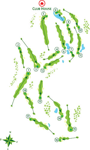 Vale do Lobo Royal - Course Map