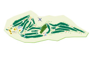 Real Aeroclub de Santiago Golf Course Golf Course map