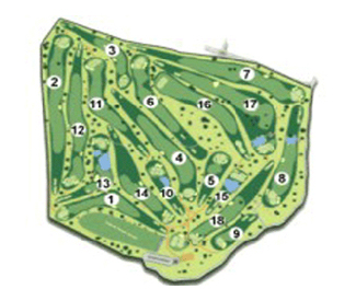 Meis Golf Course Golf Course map