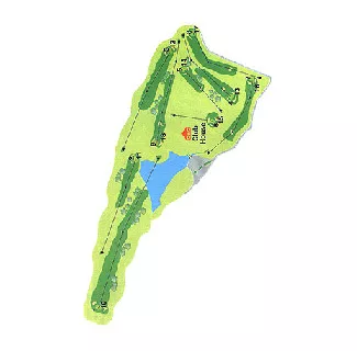 Course Map Real Aero Club de Vigo Golf Course