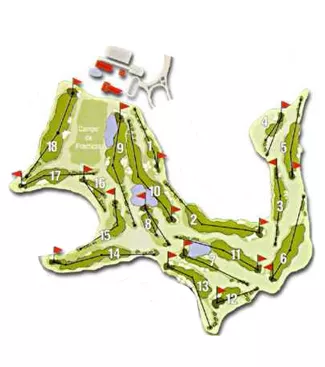 Course Map Castillo de Gorraiz Golf Course