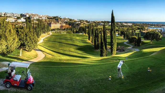 Spain golf courses - Flamingos Golf at Villa Padierna - Photo 7