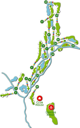 Amendoeira O’Connor Jnr. - Course Map