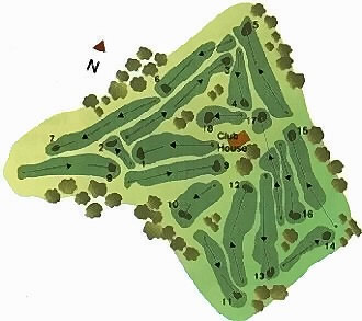 Golfe da Ilha Terceira Golf Course map