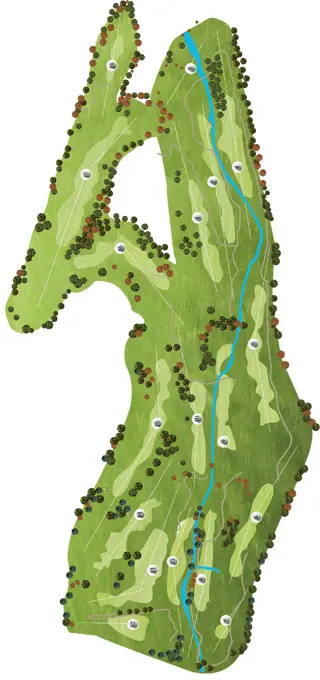 Course Map Vidago Palace Golf