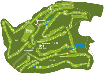 Montebelo Golfe Golf Course map